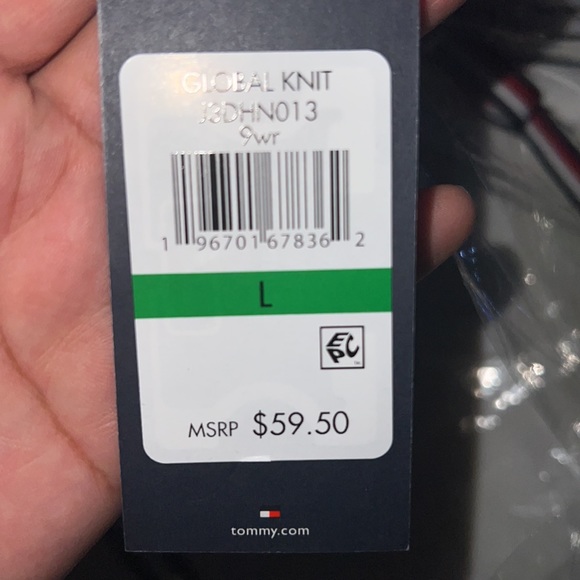 Tommy Hilfiger / Women's Striped Ruffled-Sleeve Top - Picture 9 of 9